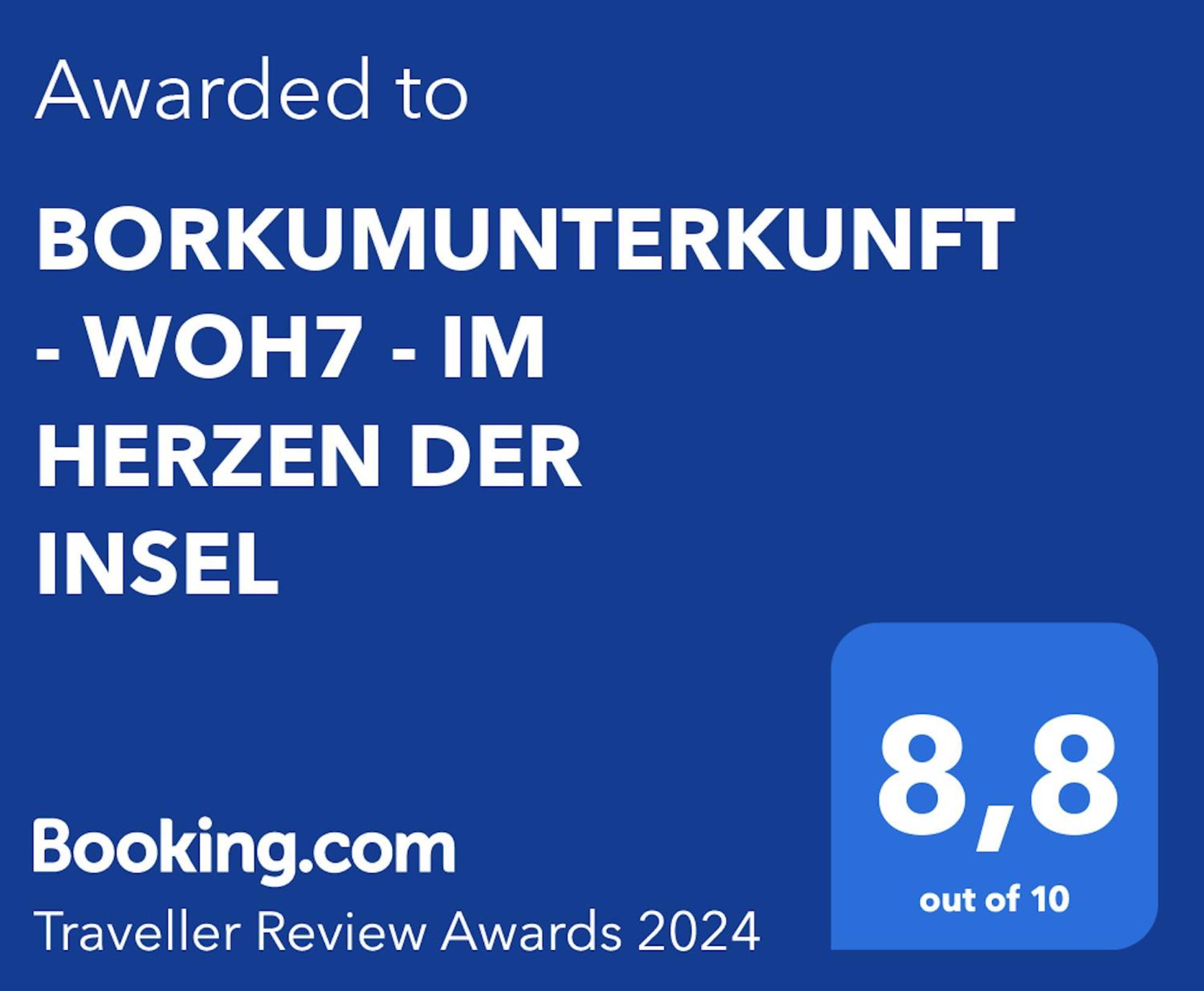 Borkumunterkunft - Woh7 - Im Herzen Der Insel Exterior foto
